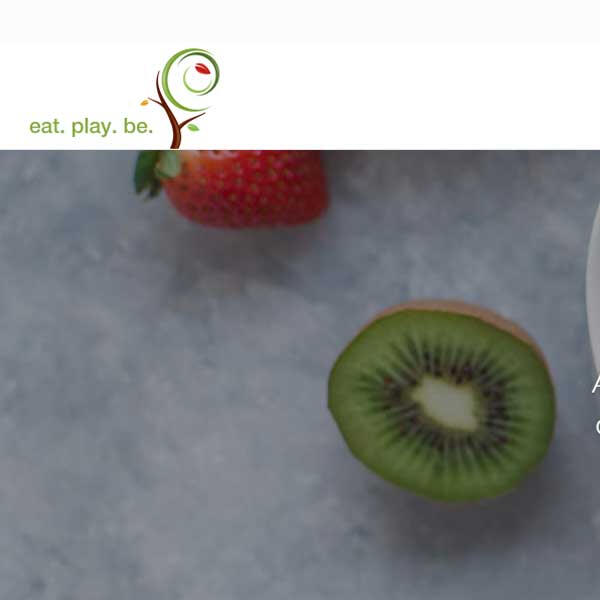 Eat. Play. Be website by WebCami