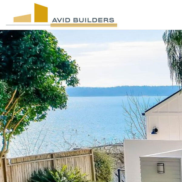 Avid Builders website by WebCami